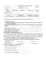 de thi tham khao tieng anh 6 hk2