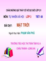 TNXH LOP 3 TIET 60 BAI MAT TROI