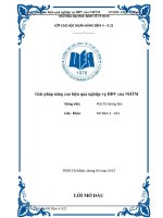 giải pháp nâng cao hiệu quả nghiệp vụ huy động vốn của ngân hàng thương mại