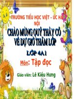 TẬP ĐỌC 4: NGƯỜI ĂN XIN