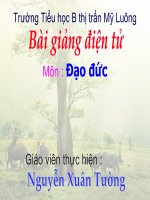 Tự làm lấy việc của mình. Tiết 1