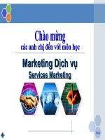 Marketing Dịch Vụ