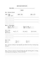 bài tập cuối tuần 3