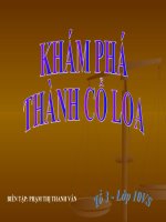 KHAM PHA THANH CO LOA