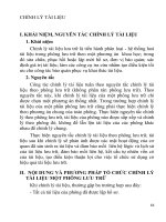 Đề Cương Bài Giảng Chỉnh Lý Tài liệu