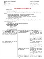 giao an chu nhiem lop 6