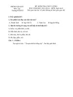 De khao sat ngu van 8 2013-2014