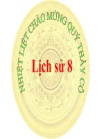 sử 8 chiến tranh thế giới thứ nhất