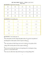 Đề Violympic lớp 5 (vòng 1-19 năm 12-13)