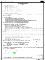 hướng dẫn trắc nghiệm vật lí 11 - chương II - đề 2