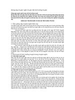 Giảng dạy truyện ngắn từ góc độ tình huống truyện