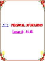 English 7 Unit 2 A4,5