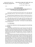 Bản kiểm điểm theo NQ TW 4