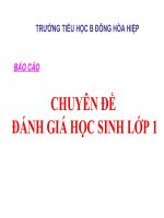 huong dan danh gia hoc sinh lop 1