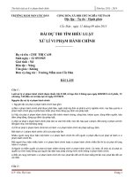 bai du thi luat xu phat hanh chinh