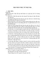 ĐỀ TÀI: HỌC PHẦN THỰC TẾ THỰC ĐỊA TRONG TRƯỜNG MẦM NON