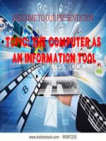 the computer as an information tool