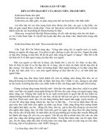 Tham luận về rèn luyện đạo đức của đoàn viên thanh niên