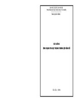 Giáo trình sử dụng các phần mềm Intergraph Geovec  IrasB  IrasC