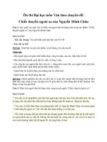 chiếc thuyền ngoài xa của nguyễn minh châu_chuyên đề ôn thi đại học môn văn