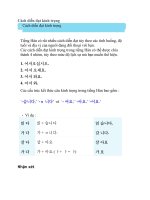 ngữ pháp tiếng hàn