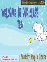 Unit 3: A party- Lesson 1: Reading