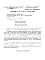 Giới thiệu sách vêhooin thi kể chuyện 