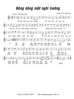 Sheet Bóng dang 1 ngôi trường