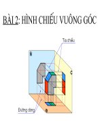 bài 2: hình chiếu vuông góc