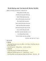 bài thơ việt bắc của tố hữu_chuyên đề ôn thi đại học môn văn