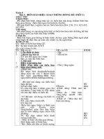 an toàn giao thông lớp 5