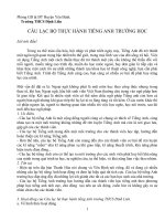 quy che hoat dong CLB tieng Anh THCS