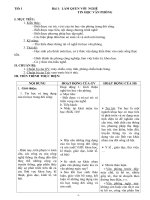 Giáo án Tin học văn phòng 11