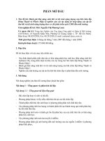 đánh giá khả năng thu khí và tái sinh năng lượng của bãi chôn lấp đông thạnh, phước hiệp và nghiên cứu các tác động môi trường do họat động của dự án thu khí và tái sinh năng lượng theo cơ chế phát triển sạch