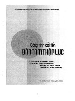 cải tiến đàn tam thập lục