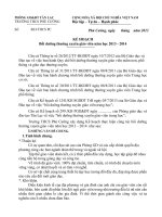 kế hoạch bồi dưỡng thường xuyên 2013 - 2014