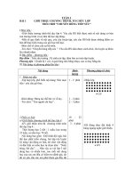 Giáo án Thể dục lớp 4( Tuần 1, 2, 3)