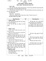 giao an the duc - ki thuat - 3-4-5