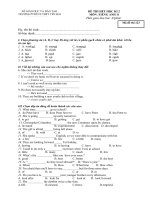 de kiem tra hoc ki 2-11 he 3 nam