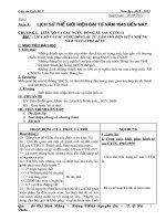 giáo án lịch sư 9 20122013