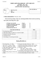 ĐỀ THI GKI- LỚP 5 . 2013-2014