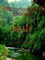 bai 9. Sư phat triên va phân bô lâm nghiêp, thuy san