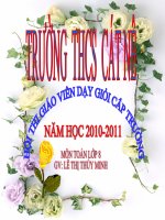 tiết 27 . Diện tích hình chữ nhật