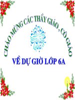 Bài 6: Đoạn thẳng