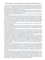 Bức tâm thư của Thầy Văn Như Cương