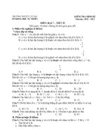 đề thi kt 1 tiết lớp 7- Ms Thu