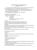 Ke hoach chu nhiem lop 6/1