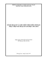 Ke hoach nam hoc 2013-2014