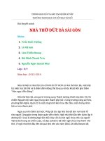 Nhà thờ đức bà