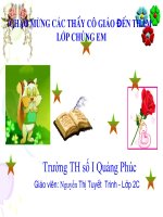 Toán 2 - Tìm một số hạng trong một tổng